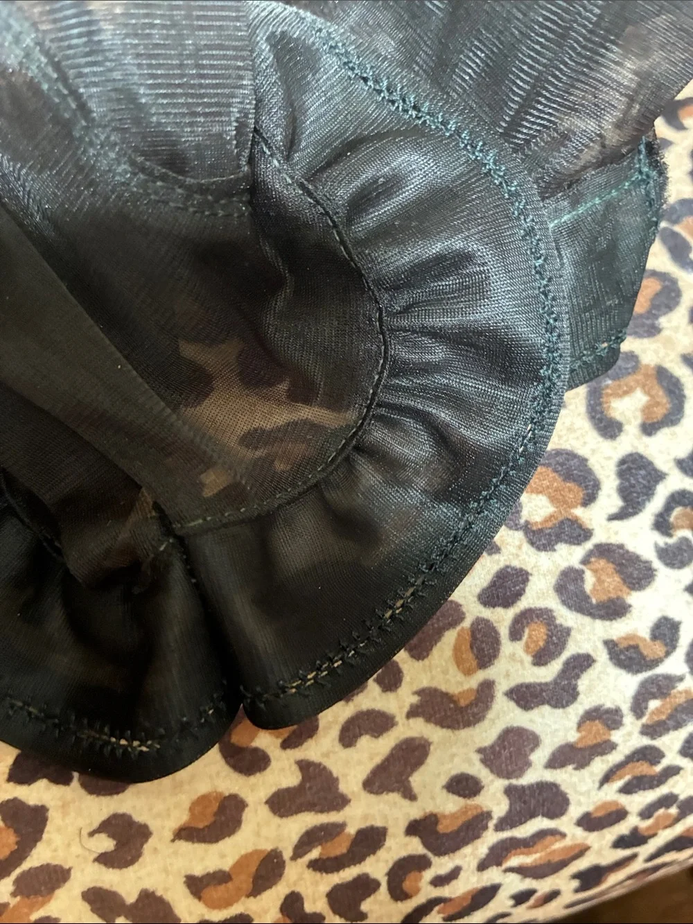50’s Vintage Black Sheer Gloves